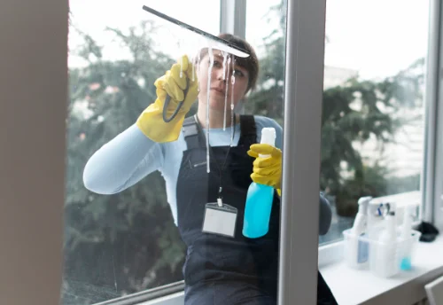 Nettoyage de vitres intérieures et extérieures à Plougonver